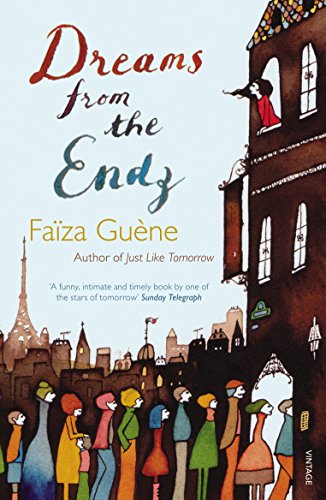 Book cover: illustrated city scene, figure on a building, title "Dreams from the Endz".