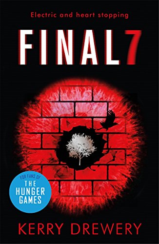 Book cover: “Final 7” with a red brick wall and black bird image.