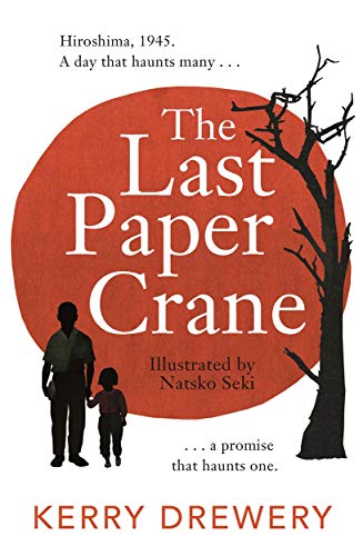 Book cover showing a silhouette of two children and a bare tree against a circle.