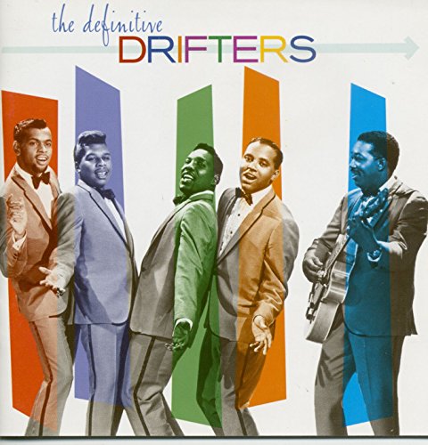 CD cover featuring five smiling Black men in suits, with colorful stripes.