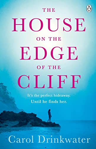 Book cover: "The House on the Edge of the Cliff" with coastal scene.