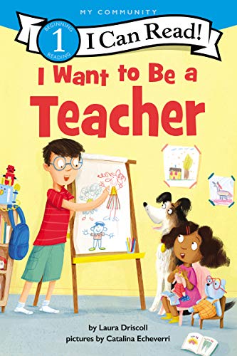 Book cover: a young boy drawing, with children and a dog nearby.