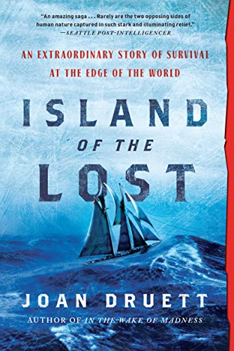 Book cover depicting a sailing ship on a stormy, blue ocean.