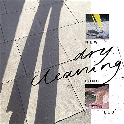CD cover for "Dry Cleaning - New Long Leg" with abstract imagery.
