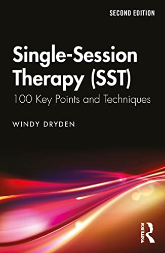 Book cover: “Single-Session Therapy (SST) 100 Key Points and Techniques” by Windy Dryden.