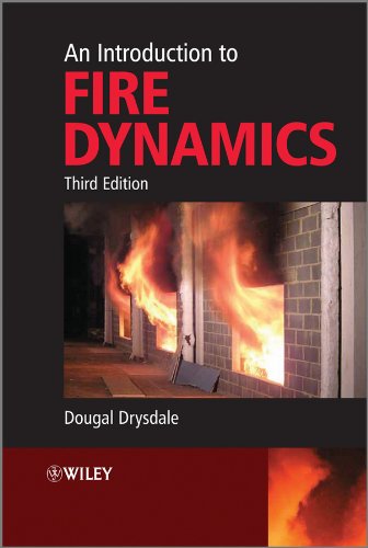 Book cover: "An Introduction to Fire Dynamics," third edition, with fire imagery.