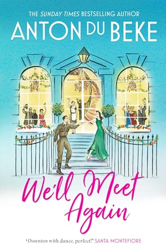 Book cover depicting a couple dancing in front of a grand building.