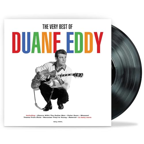Duane Eddy vinyl record featuring a portrait of the guitarist.