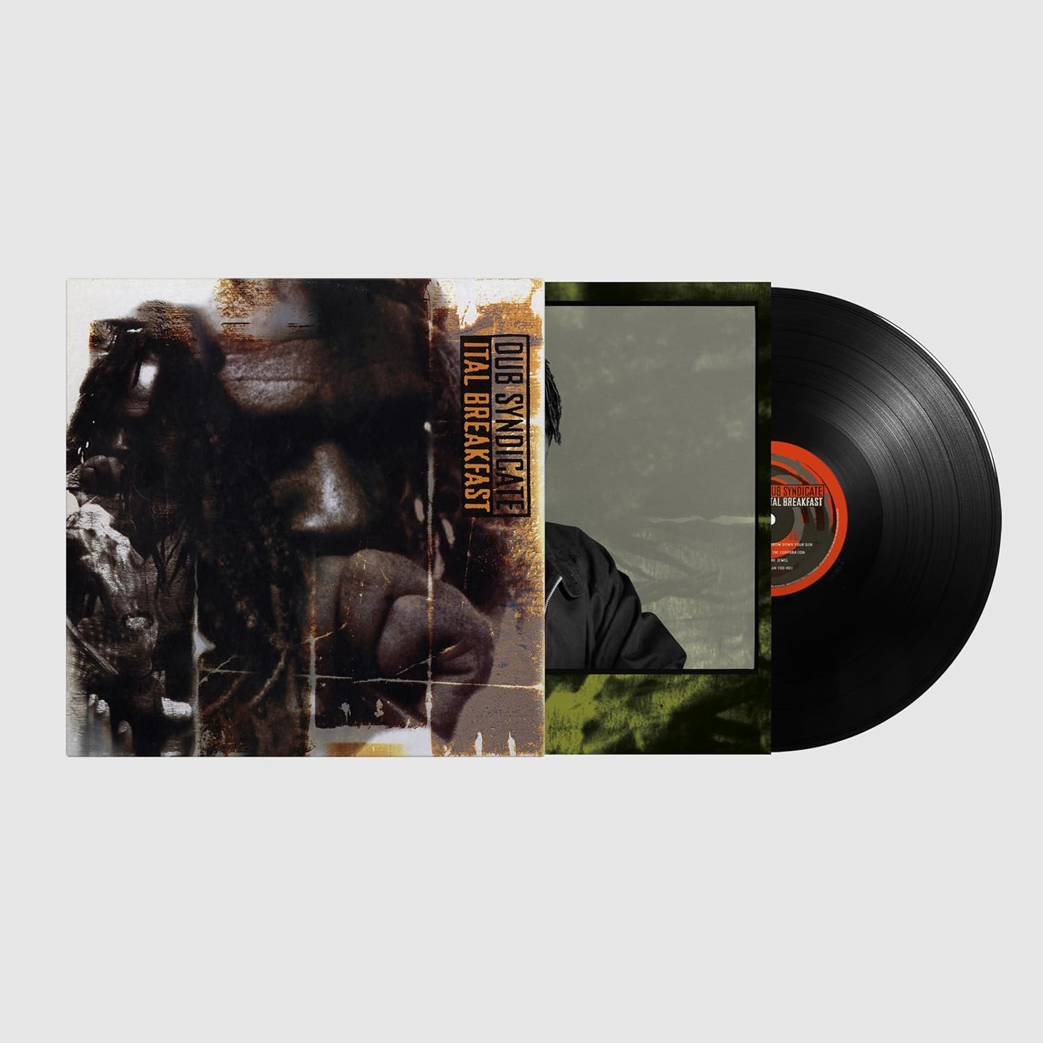 Vinyl record and album cover for Dub Syndicate’s “Ital Breakfast.”