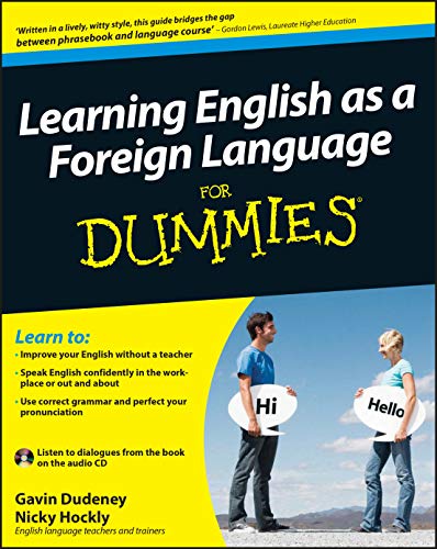 Book cover: “Learning English as a Foreign Language For Dummies.”