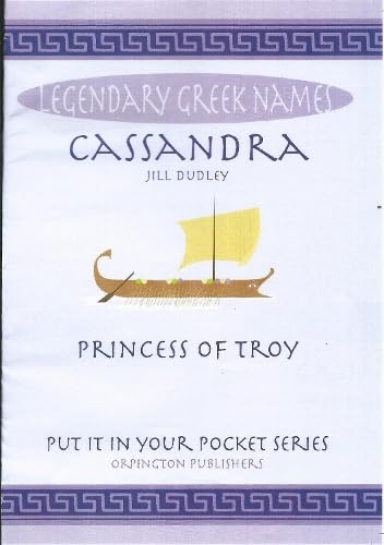 Book cover featuring Cassandra, a Greek ship, and ornamental borders.