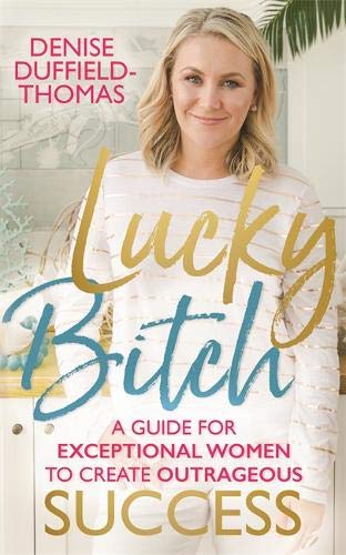 Book cover featuring a blonde woman and bold text: "Lucky Bitch.