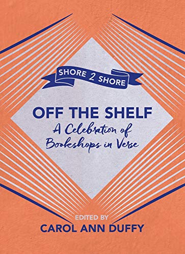 The image shows a book cover. Alt text: Orange book cover with blue and white geometric design and title text.