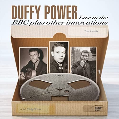 CD cover for Duffy Power’s “Live At The BBC Plus Other Innovations” album.