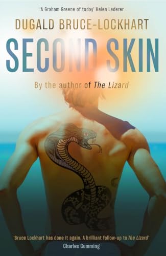 Book cover: man with a large snake tattoo on his back.