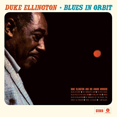 Vinyl cover featuring a profile portrait of Duke Ellington against a dark background.