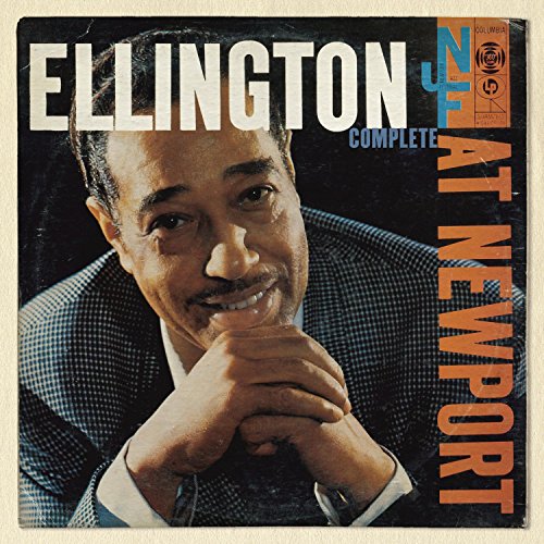 Duke Ellington portrait on the cover of a vintage jazz album.