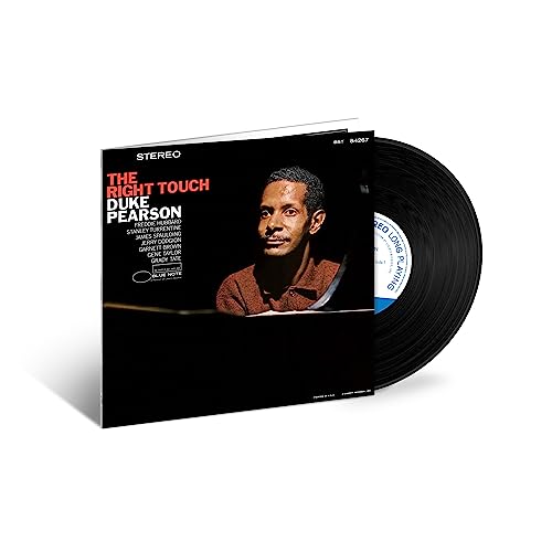Vinyl record of Duke Pearson’s “The Right Touch” with portrait cover.