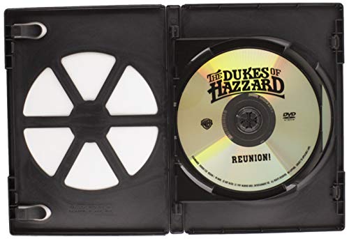 Open DVD case with “The Dukes of Hazzard” disc inside.