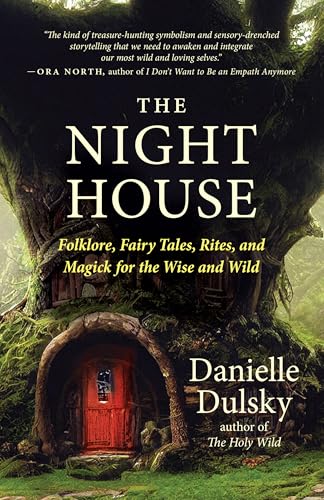 Book cover: "The Night House" with a tree and small doorway.