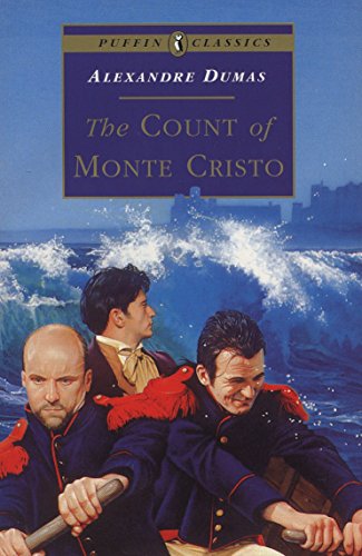 Book cover showing three men in uniform rowing a boat on a rough sea.