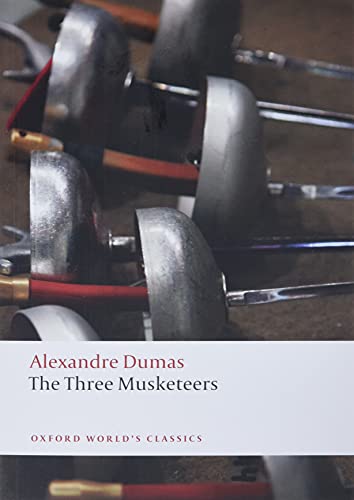 Book cover featuring several metal fencing foils with red grips against a dark background.