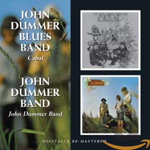 CD cover art for John Dummer Blues Band Cabal with band photos and text.