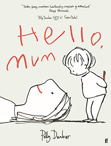 Book cover: simple line drawing of a child with a mother.