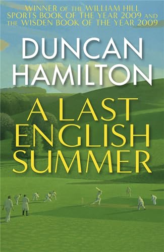 Book cover: “A Last English Summer” with a cricket scene.