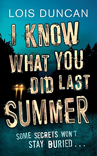 Book cover for “I Know What You Did Last Summer” with dark forest background.