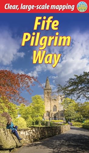 Book cover featuring a church, path, and the title "Fife Pilgrim Way".