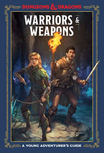 Dungeons & Dragons guide cover featuring two adventurers with weapons.