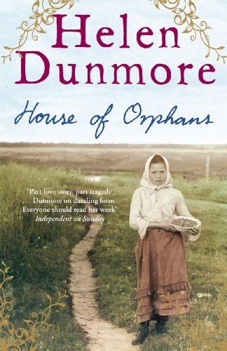 Book cover: “House of Orphans” with a woman in a headscarf.