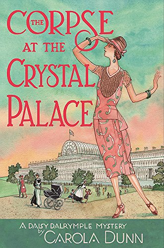 Book cover: 1920s woman overlooks the Crystal Palace with onlookers.