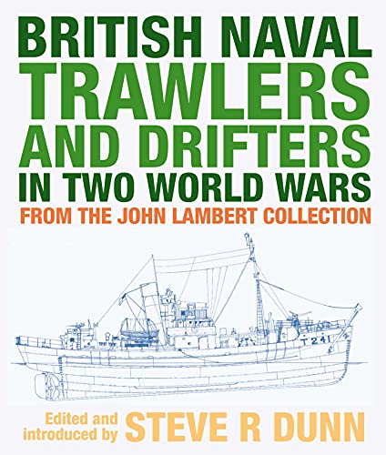 Book cover depicting a line drawing of a British naval trawler.