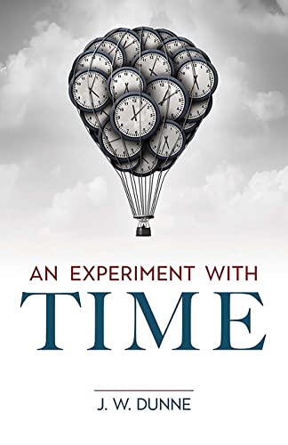 Book cover: hot air balloon made of clocks against a cloudy sky.