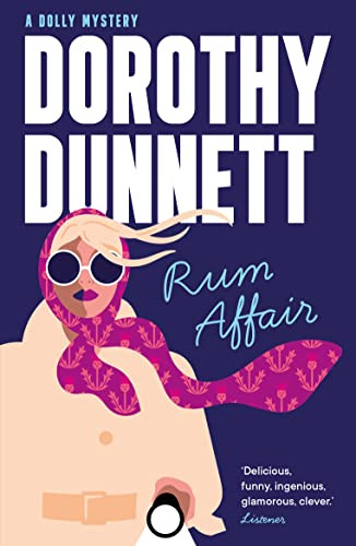 Book cover featuring a stylized illustration of a blonde woman wearing sunglasses and scarf.