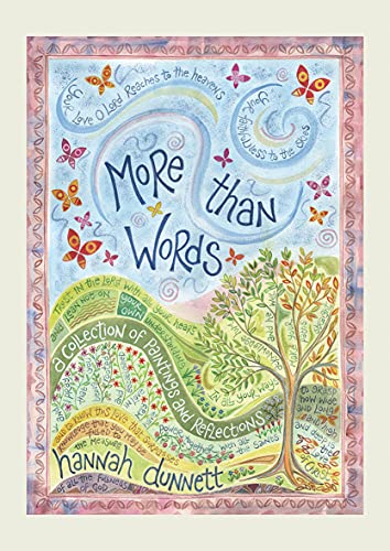 Colorful book cover with tree, butterflies, and swirling text on a patterned background.