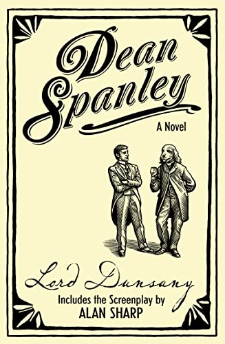 Book cover for Dean Spanley featuring a man and a dog-headed man in suits.