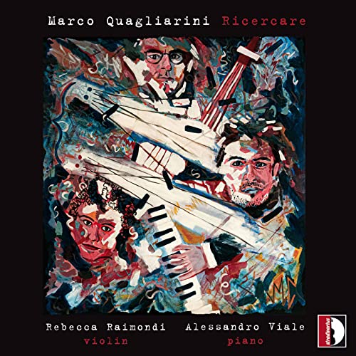 CD cover: abstract painting with portraits and musical instruments.