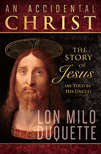 Book cover featuring a portrait of Jesus and the title "An Accidental Christ.