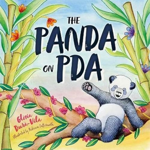 Book cover featuring a panda in bamboo, titled “The Panda on PDA.”