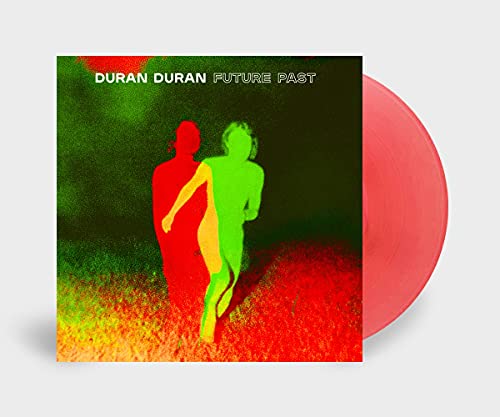 Duran Duran "Future Past" vinyl record with red translucent disc.