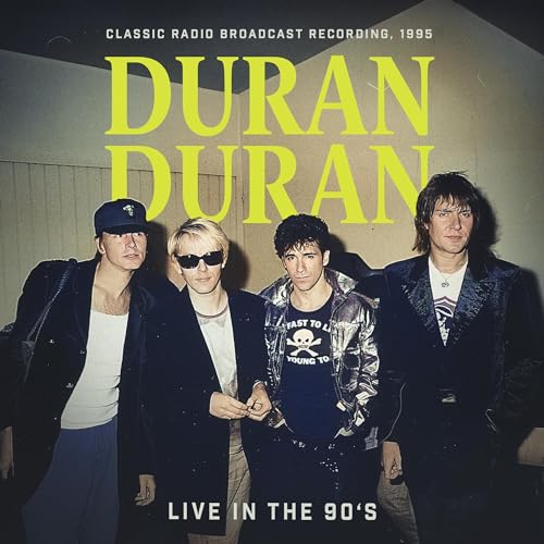 Duran Duran band photo from the 90s, CD cover art.