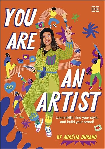 Book cover: "You Are An Artist" with illustrated figures and bold text.