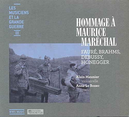 CD cover featuring a vintage photograph of four soldiers with musical composers’ names.