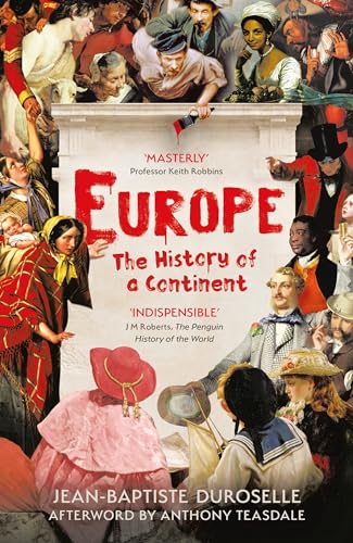 Book cover: “Europe” history, featuring diverse historical figures in paintings.