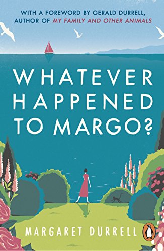 "Book cover with a woman in a red dress standing by a serene lake."