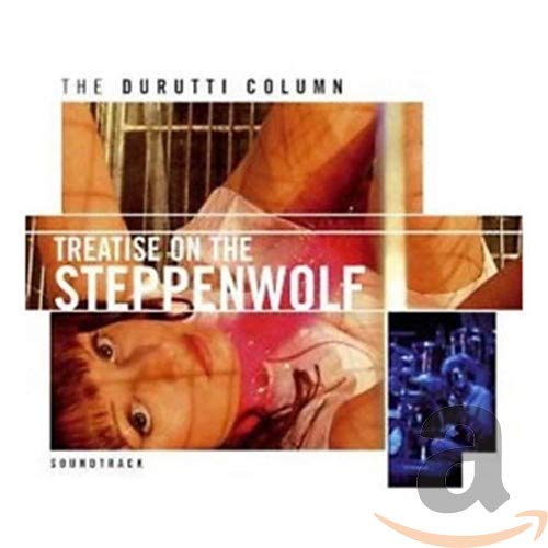 CD cover featuring a woman's face and text titled The Durutti Column Treatise on Steppenwolf.