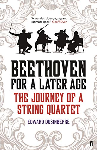 Book cover depicting silhouetted musicians and bold text: "Beethoven for a Later Age.